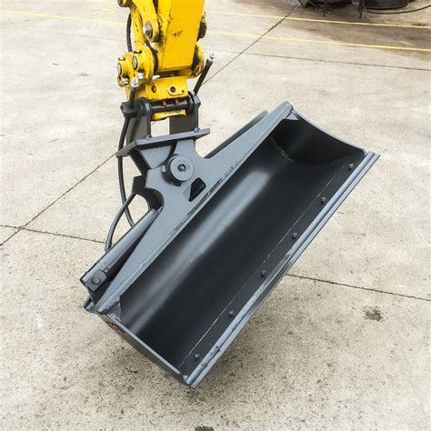 mini digger tilt bucket|mini tilt grading bucket.